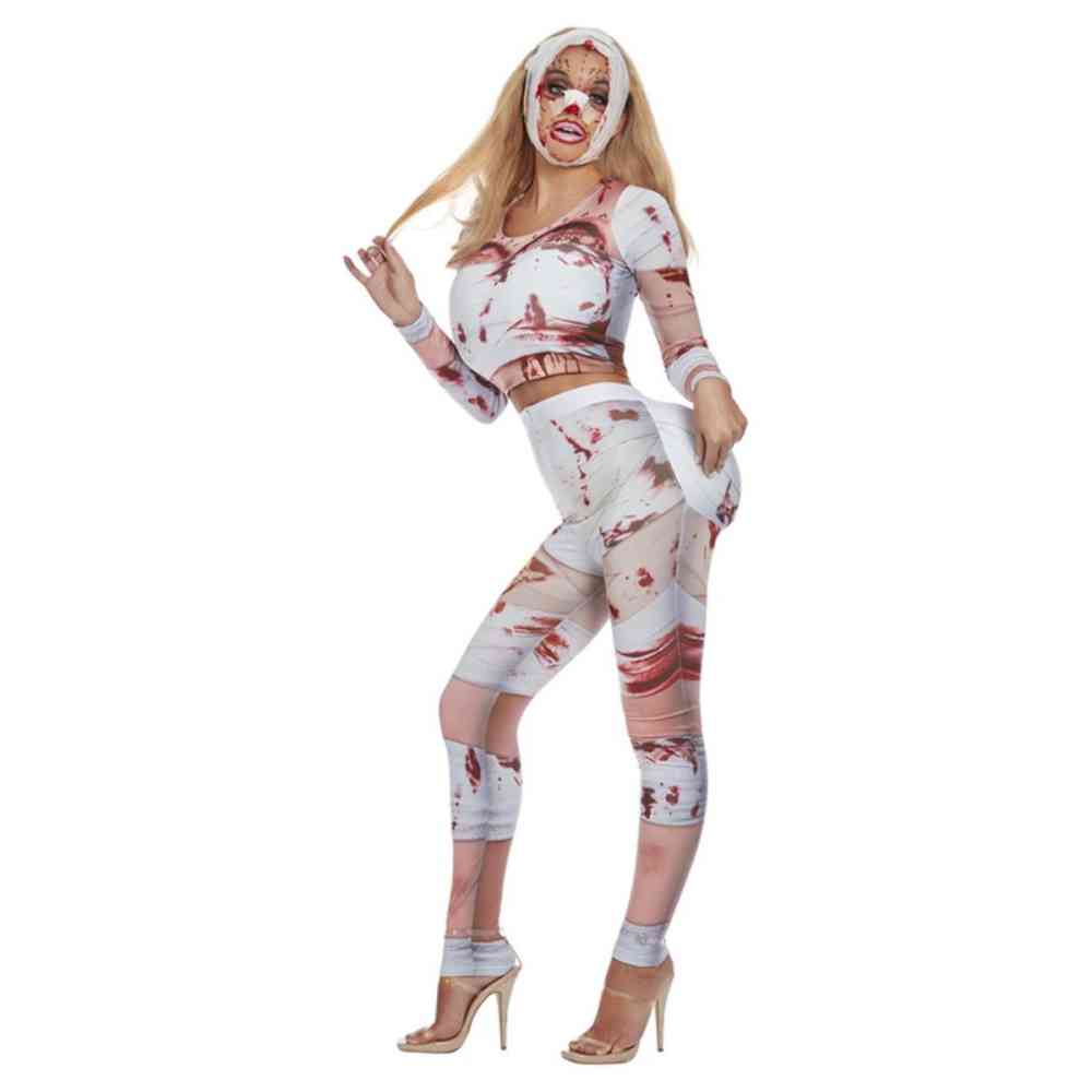 Smiffys - Botched Surgery Kostuum - Wit